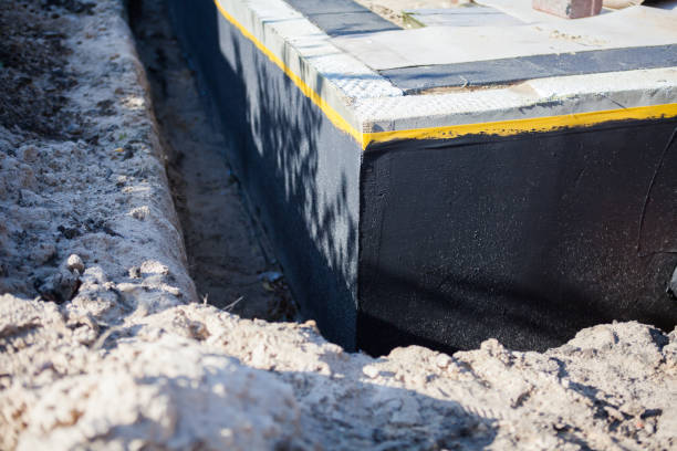Residential Wet Basement Repair installation at a Monticello, NY home by SJ Waterproofing Pros